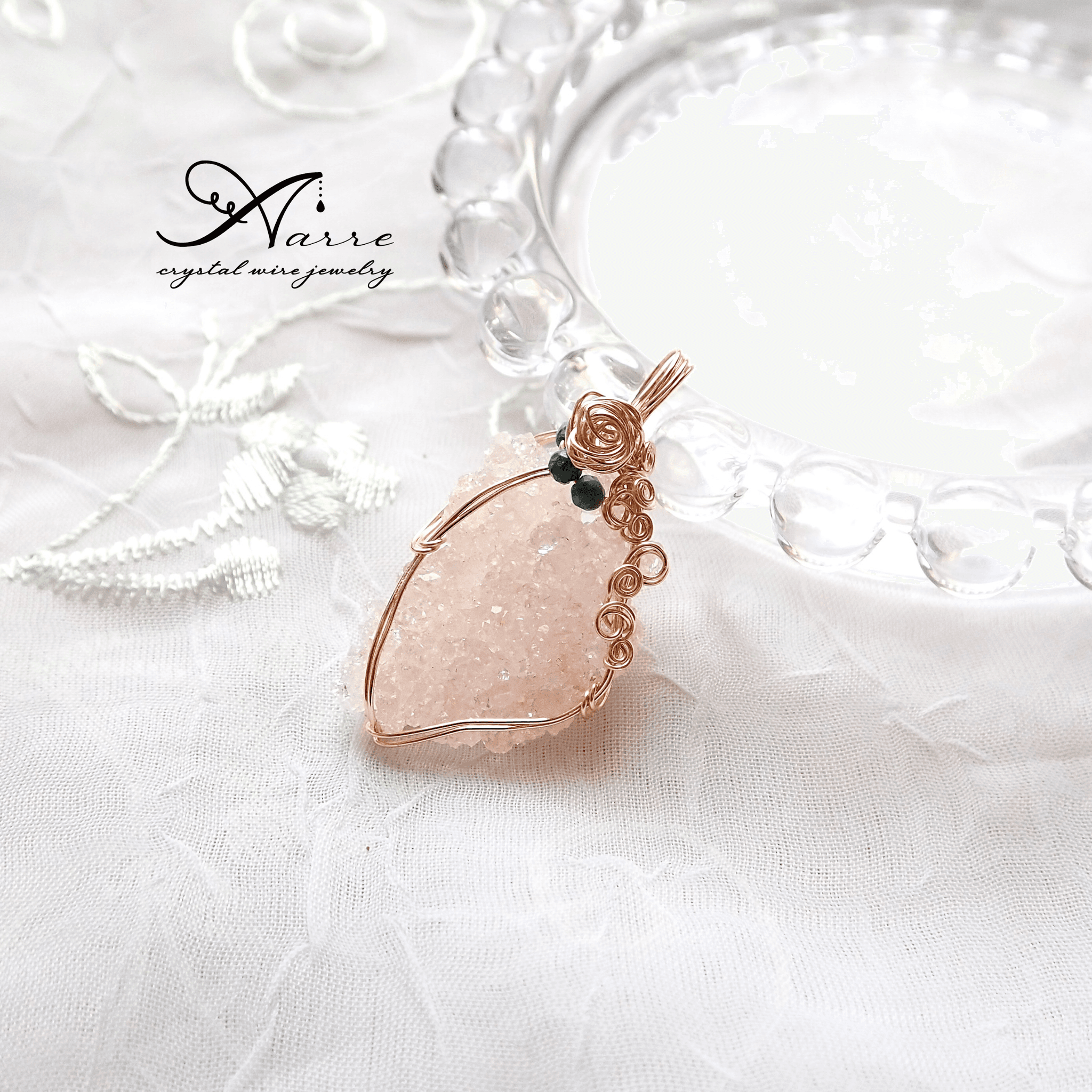 アポフィライトのペンダントトップ